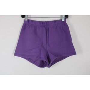 Tna XS Cozy Fleece Perfect Lounge Shorts Purple Pull On Sweatshort Aritzia 79997